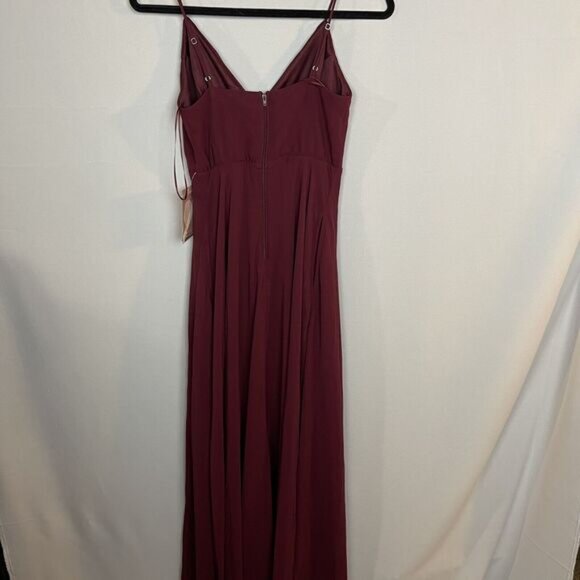 Birdy Grey Kaia Carbernet Bridesmaid Dress Size XS NWT - Picture 4 of 12